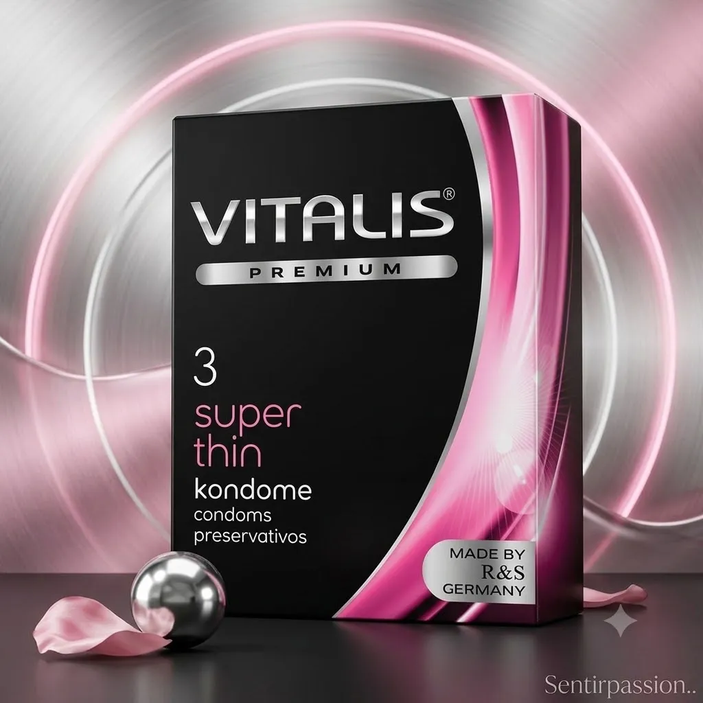 Condones VITALIS SUPER THIN ULTRA DELGADO*3 (ROSADO) CND1473TC