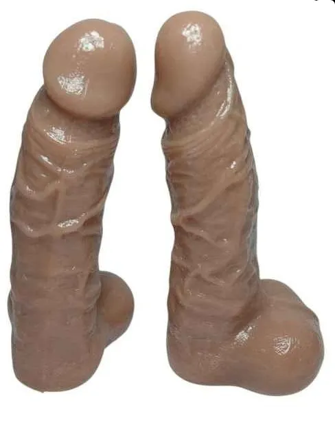 Dildo MINI ESTIMULADOR 5.1' 13/11/3CM (CAFE) DLD1857DH