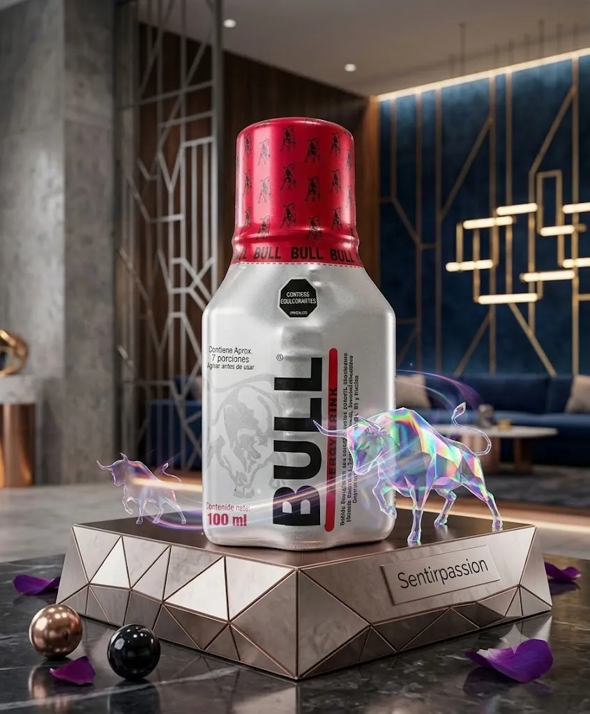 Potenciador FOR MAN -BULL ENERGY DRINK- 100ML PTN1811BR