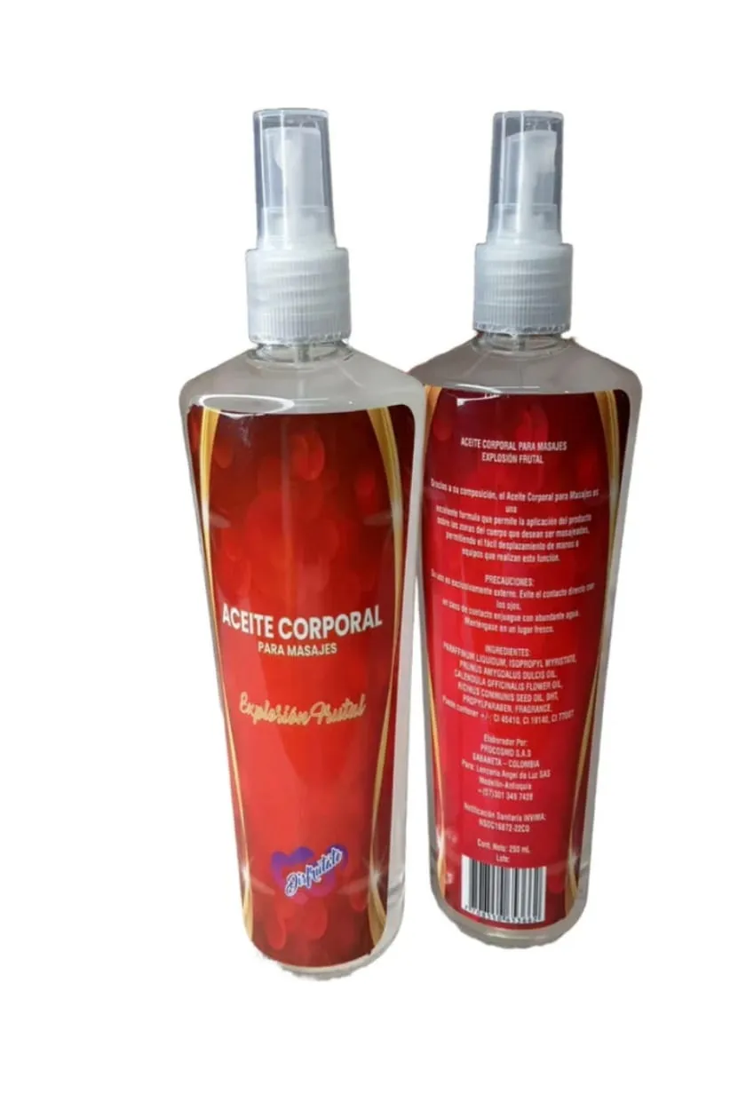 Aceite MASAJES -DISFRUTATE- 60ML CT1820BR