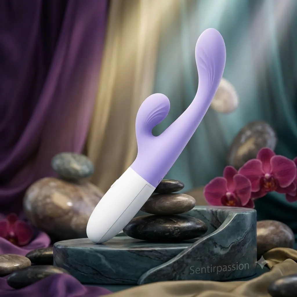 Vibrador RABBIT ZACARIAS 10V 20/9/2CM (LILA) 2AAA VBR1608BR
