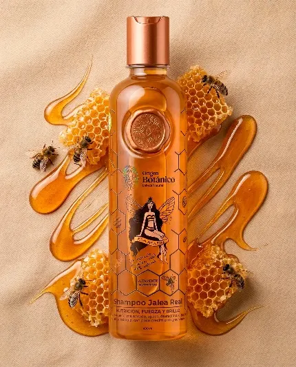 Shampoo jalea real origen botánico