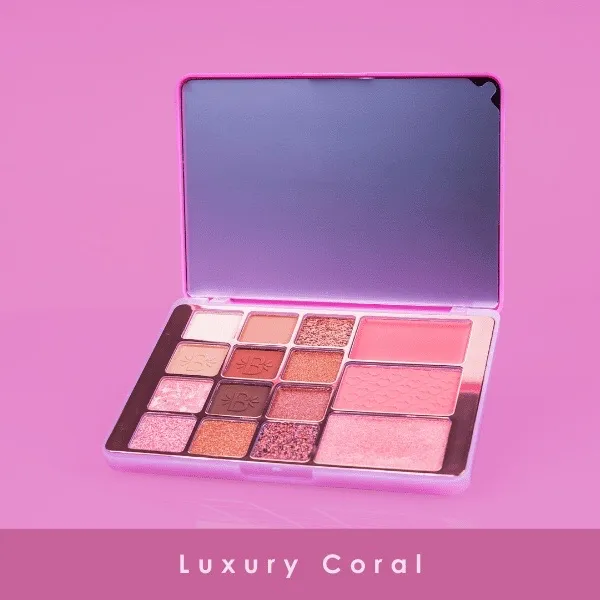 Paleta luxury coral