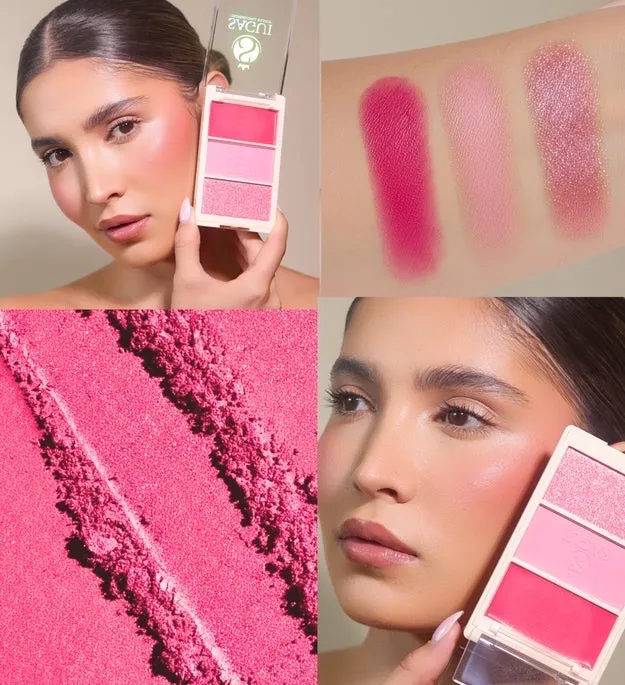 Rubor saguii trío rosado