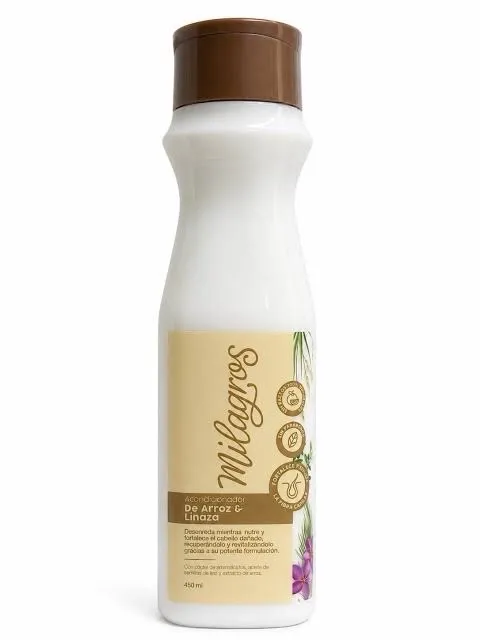 Acondicionador linaza y arroz milagros