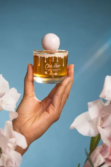 Perfume miel y pistacho click hair