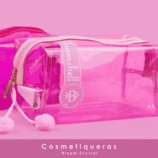 Cosmetiquera crystal Bloomshell