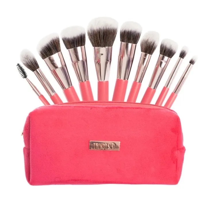 Kit brochas terciopelo trendy