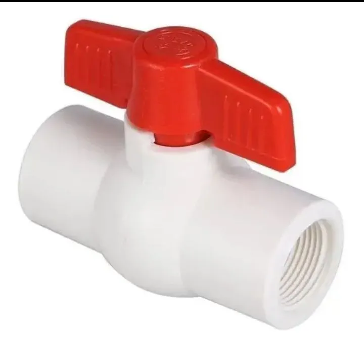 VALVULA BOLA 1 PLASTICA ROSCA CELTA X 12 UDS