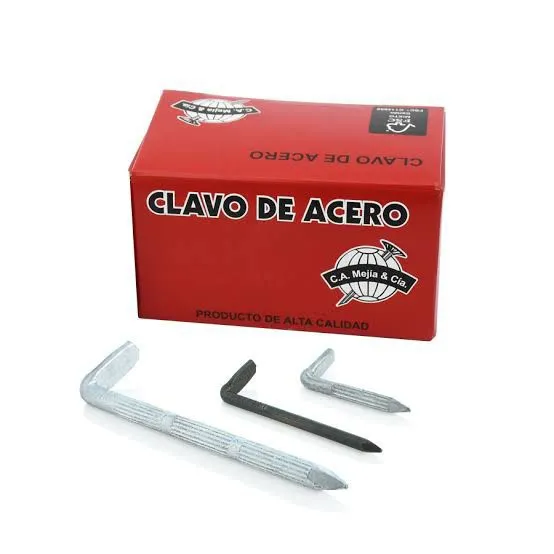 PUNTILLA ACERO 2 ESCUADRA X LB X 12 UDS