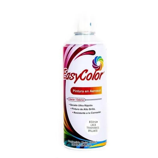 AEROSOL BLANCO BRILLANTE 400 ML EASYCOLOR X 12 UDS