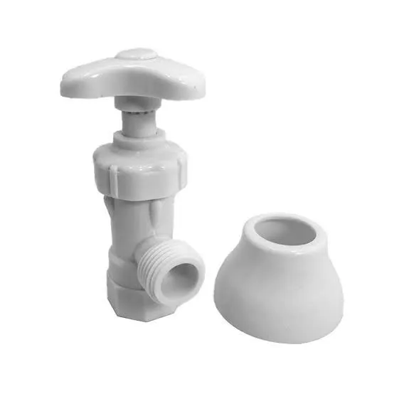 VALVULA REGULACION 1/2 PLASTICA ECONOMICA X 12 UDS