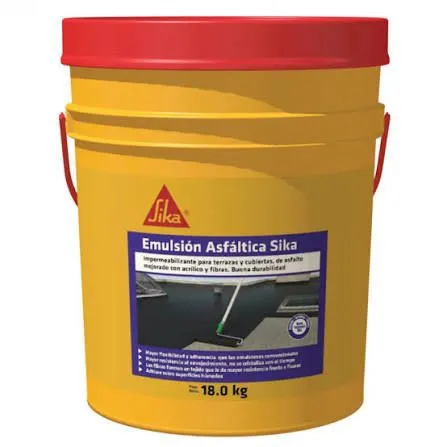 EMULSION ASFALTICA SIKA X 18 KG CUÑETE