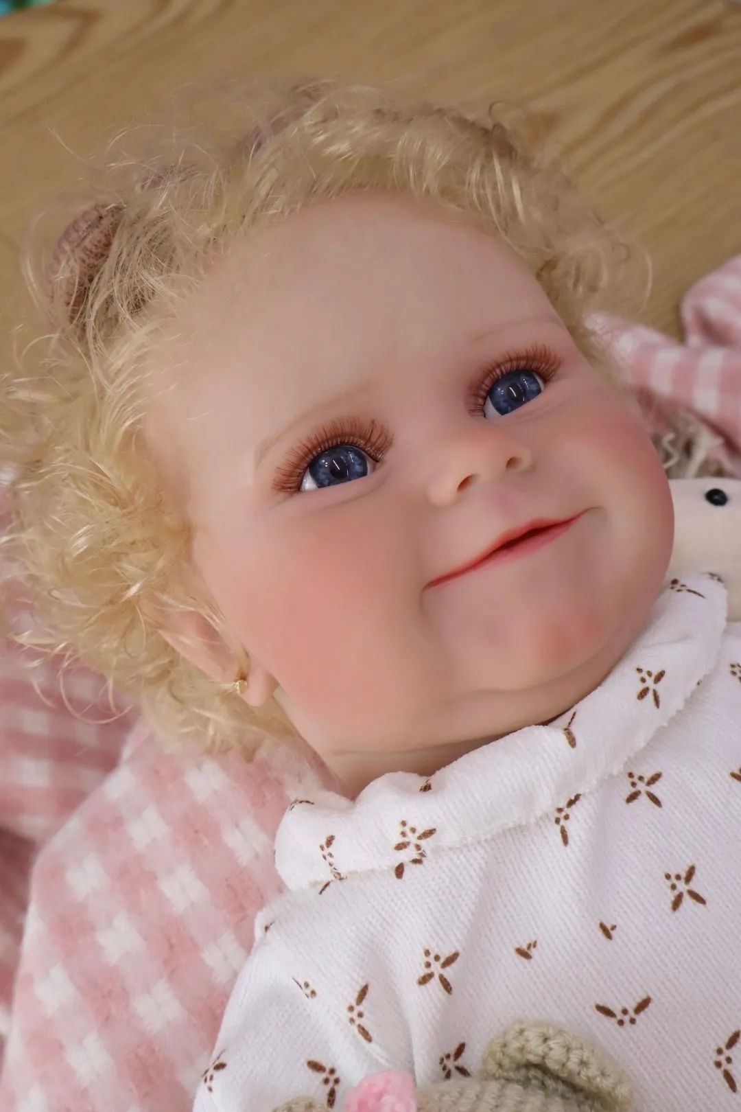 Bebe Reborn Adhara Ropa Blanca