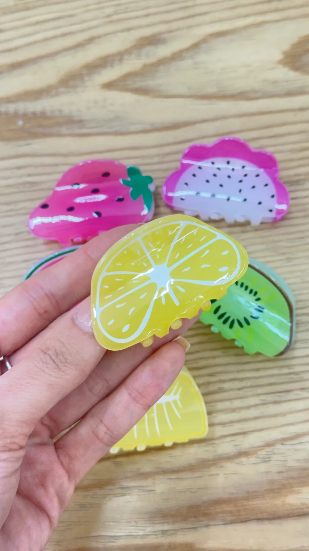 Pinzas Kawaii Frutas