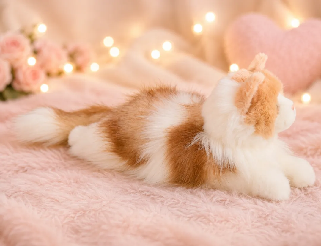 Peluche Gato Cafe