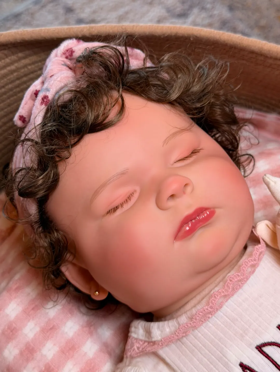 Bebe Reborn Anna Rosa Flores Toddler