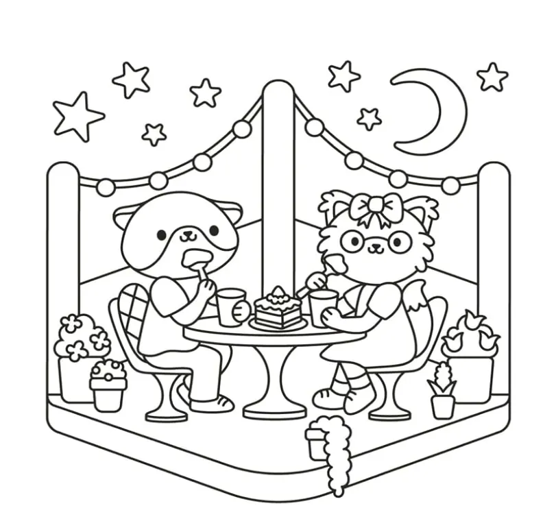 Libro Para Colorear Sweet