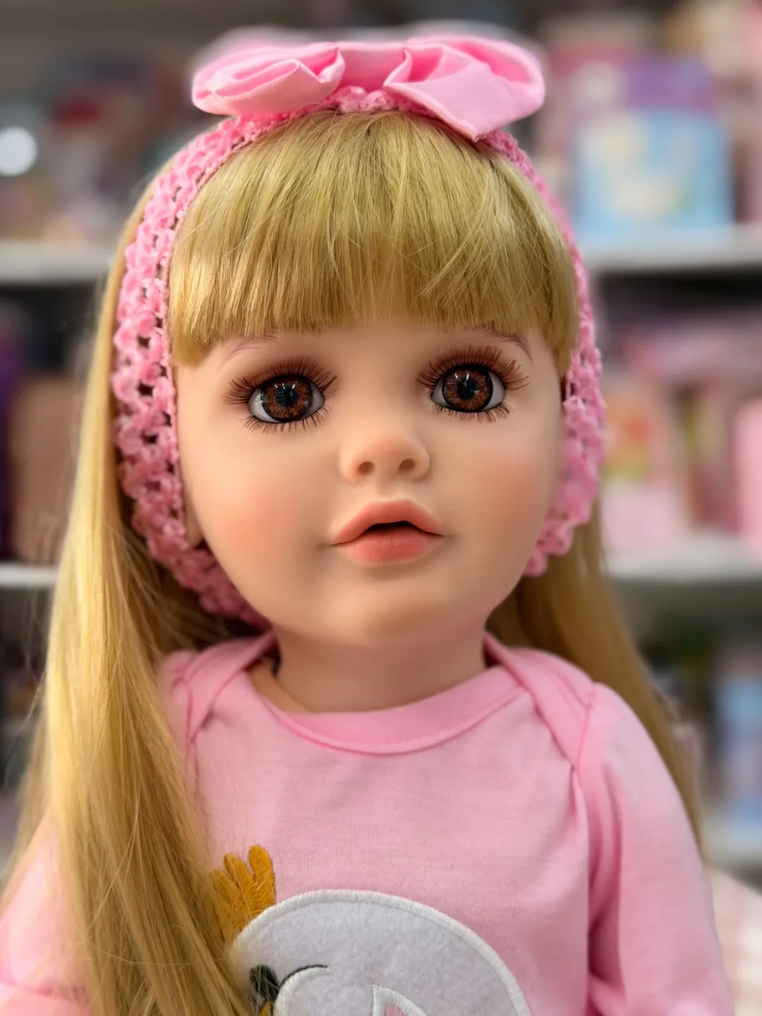 Bebe Reborn Karol Cabello Largo