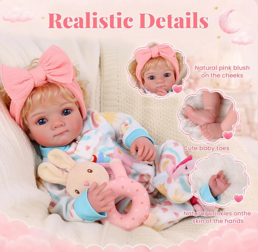 Bebe Reborn Carolina Rubia