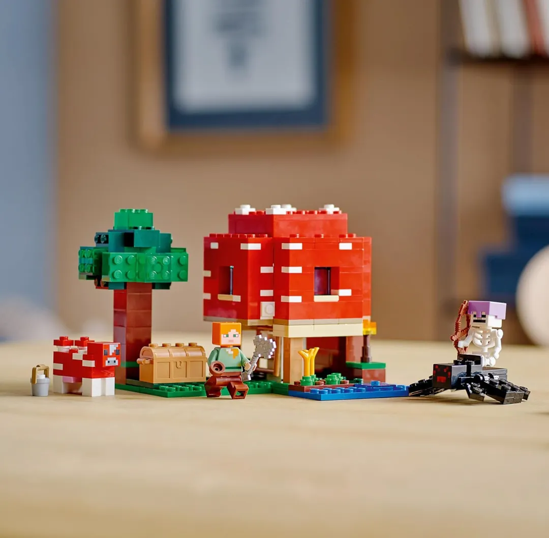 LEGO Minecraft - Juego de The Mushroom House