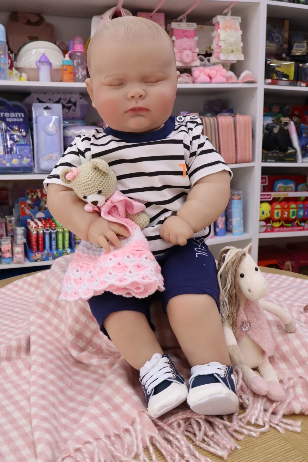 Bebe Reborn Camilo Azul Toddler Niño