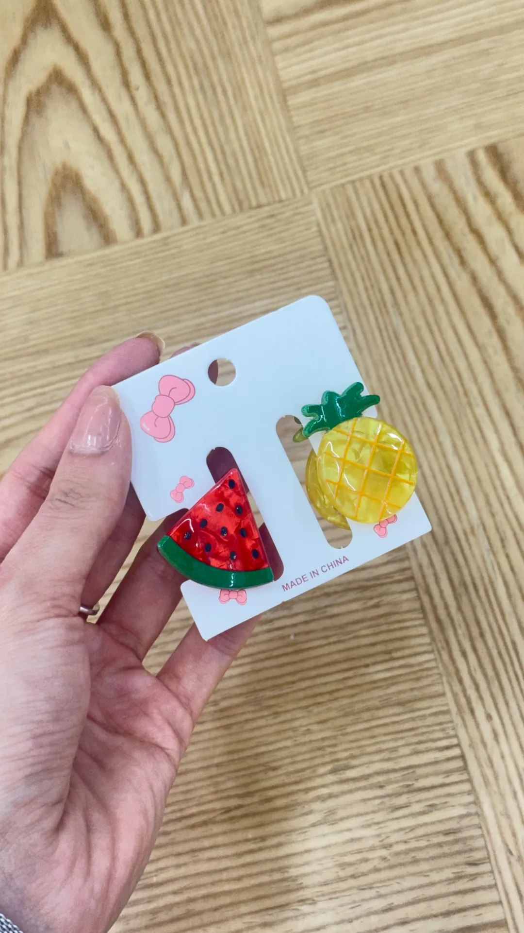 Pinzas Frutas Pequeñas