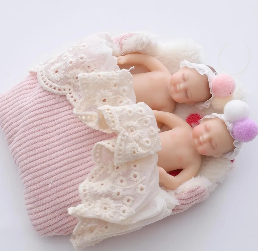 Mini Bebé Reborn Gemelas 