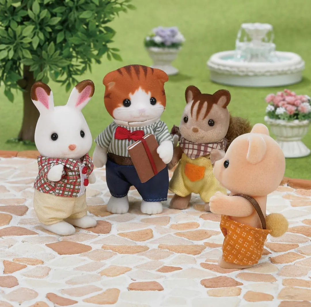 Calico Familia de Gatos de Arce Sylvanian Families 