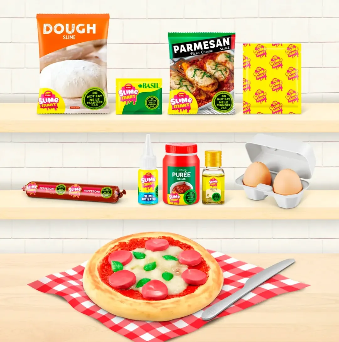 Slime Mart Cesta Compras Comida Rápida