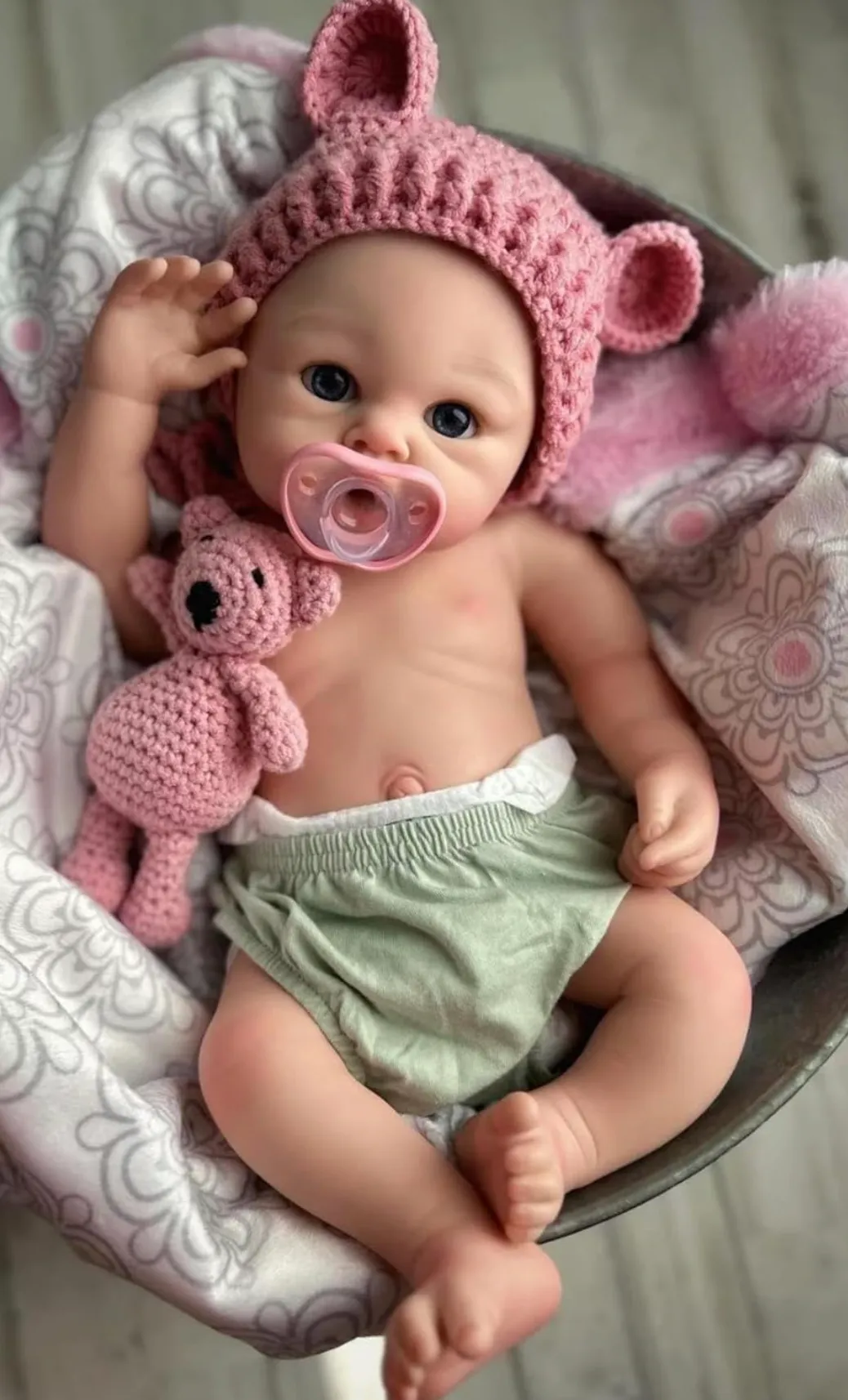 Bebe Reborn Aitana Platino