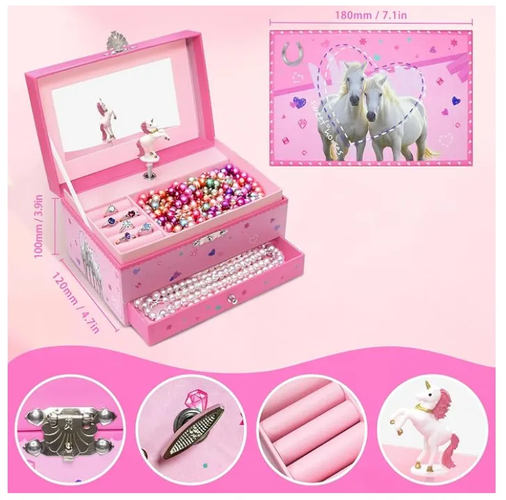 Joyero Musical Unicornio 