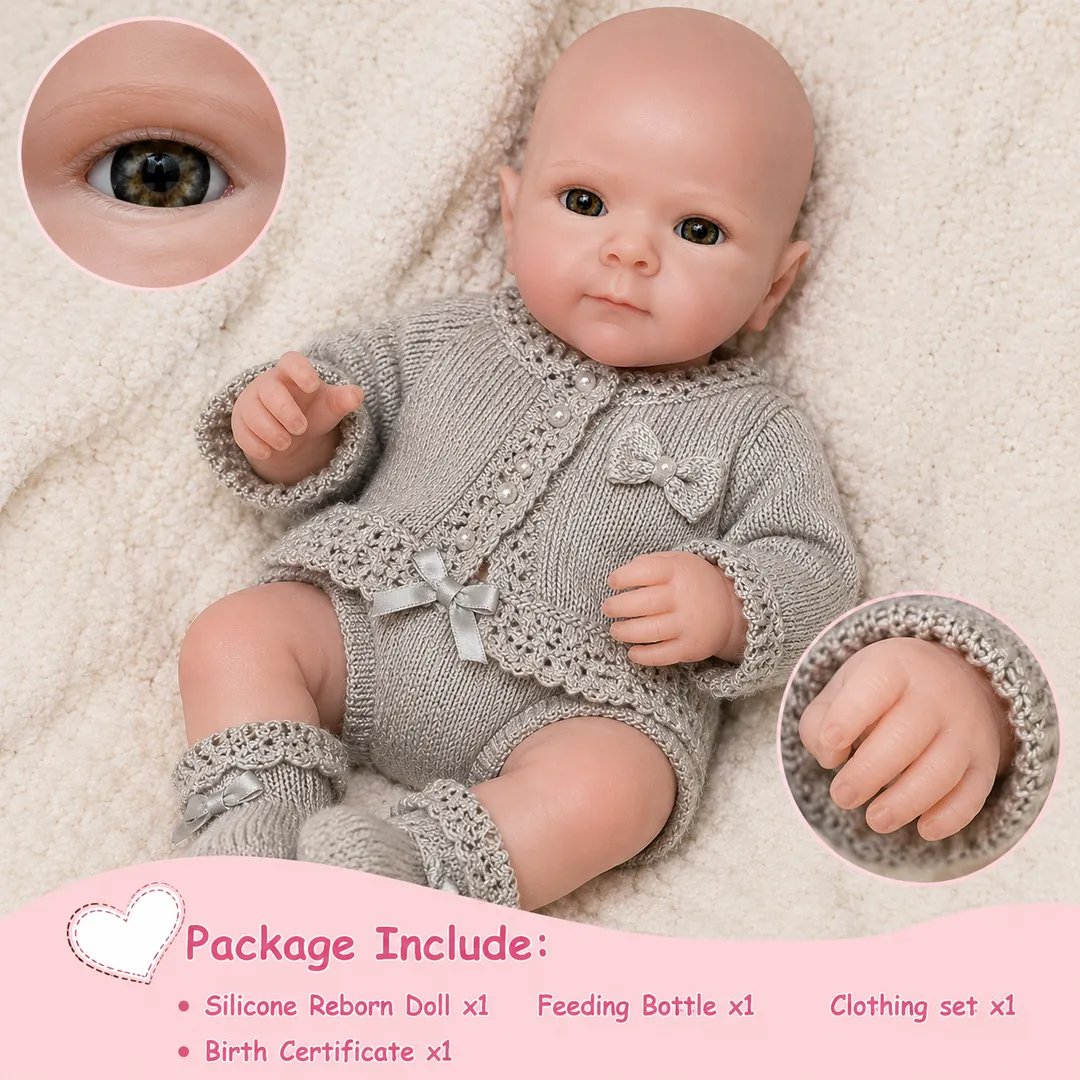 Bebe Reborn Mia Gris