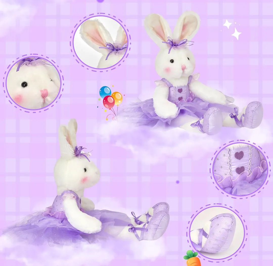 Bailarina Peluche Conejo 
