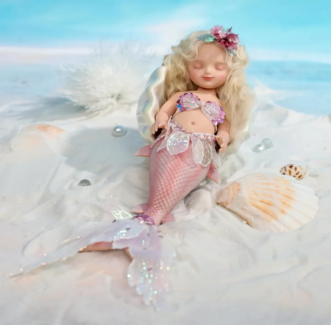 Bebe Reborn Sirena Platino 