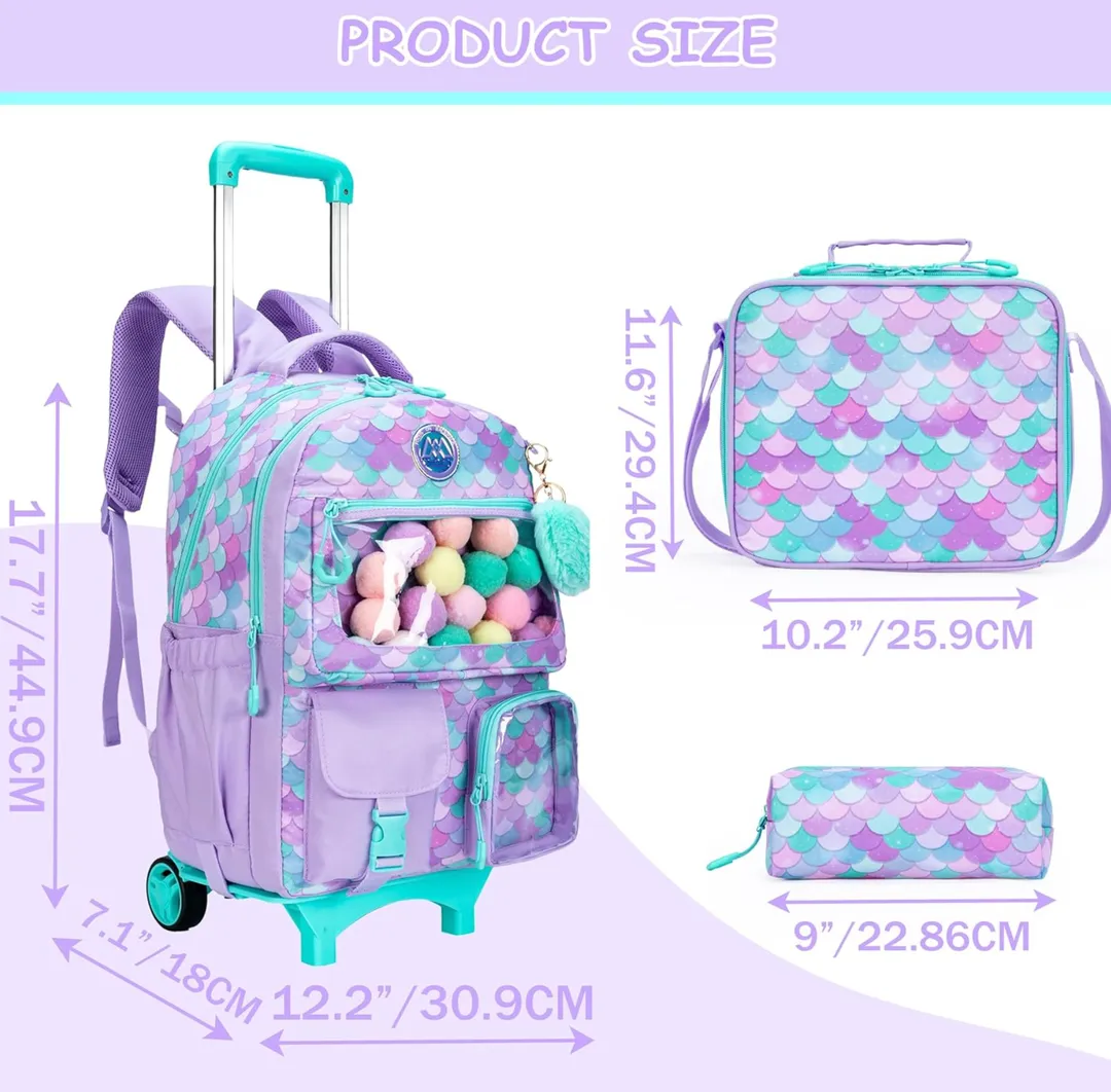 Morral Con Ruedas Sirena