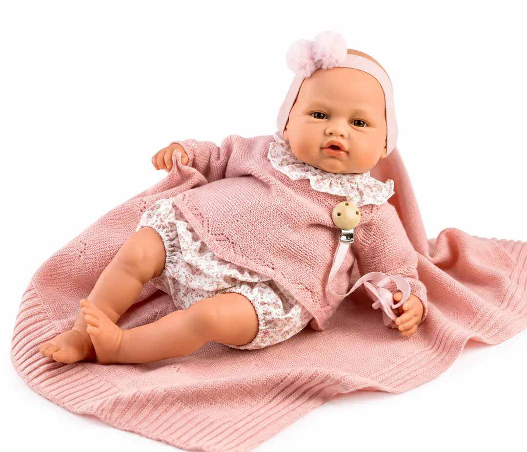 Bebe Reborn Ann Conjunto De Punto
