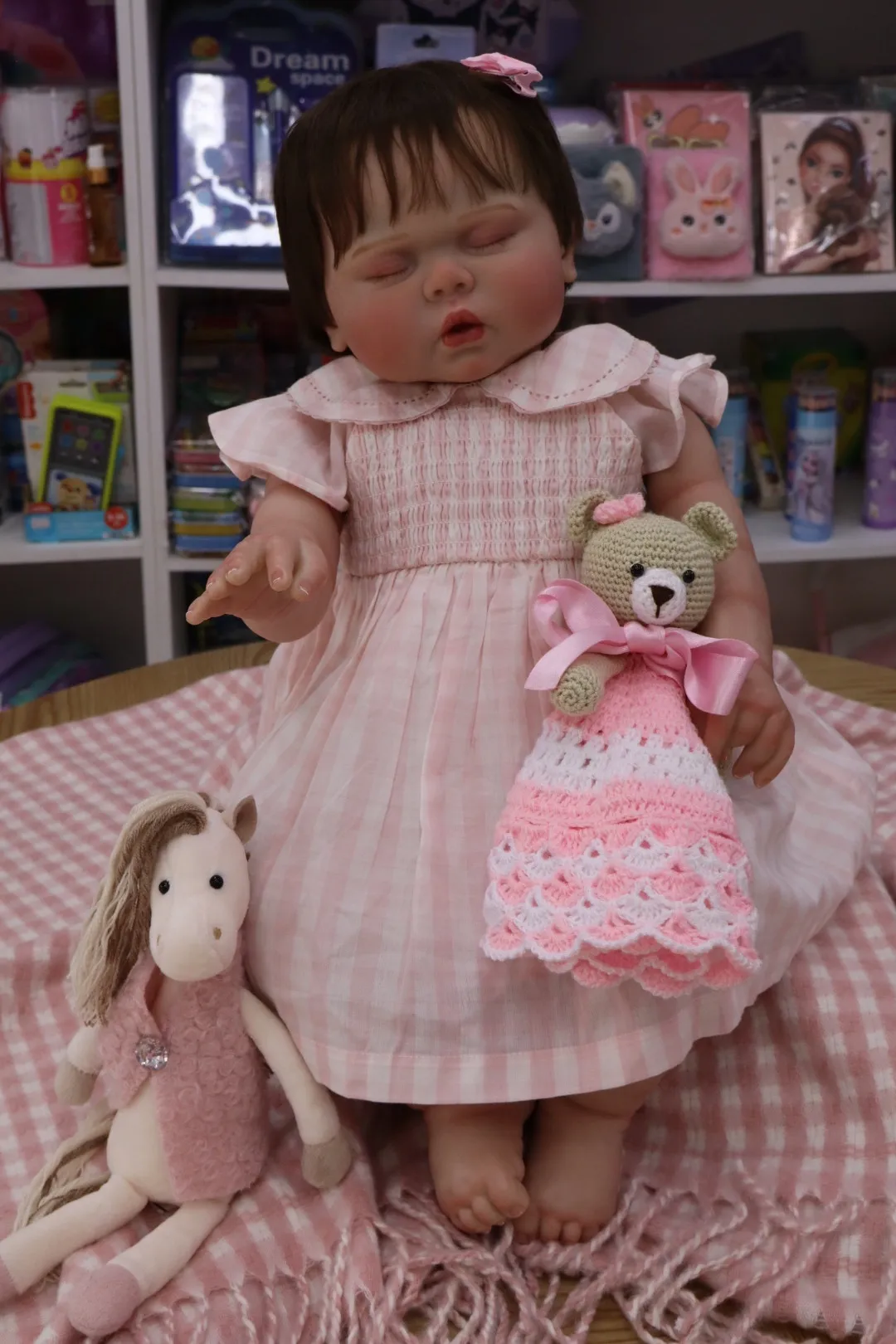 Bebe Reborn Ann Vestido Toddler