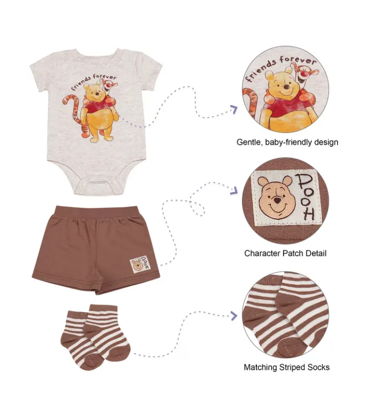 Set X3 Winnie the Pooh 
