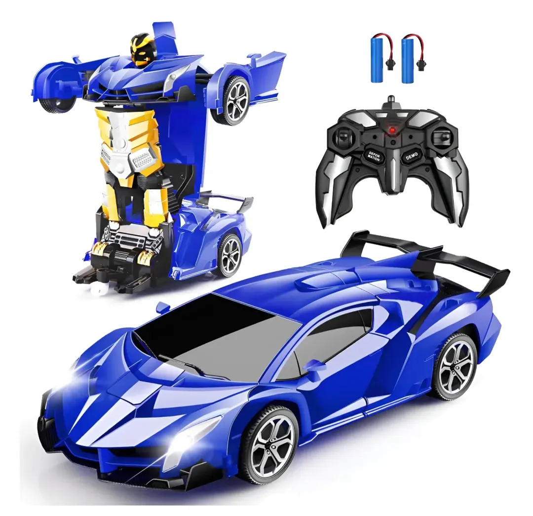 Carro Transformer Azul