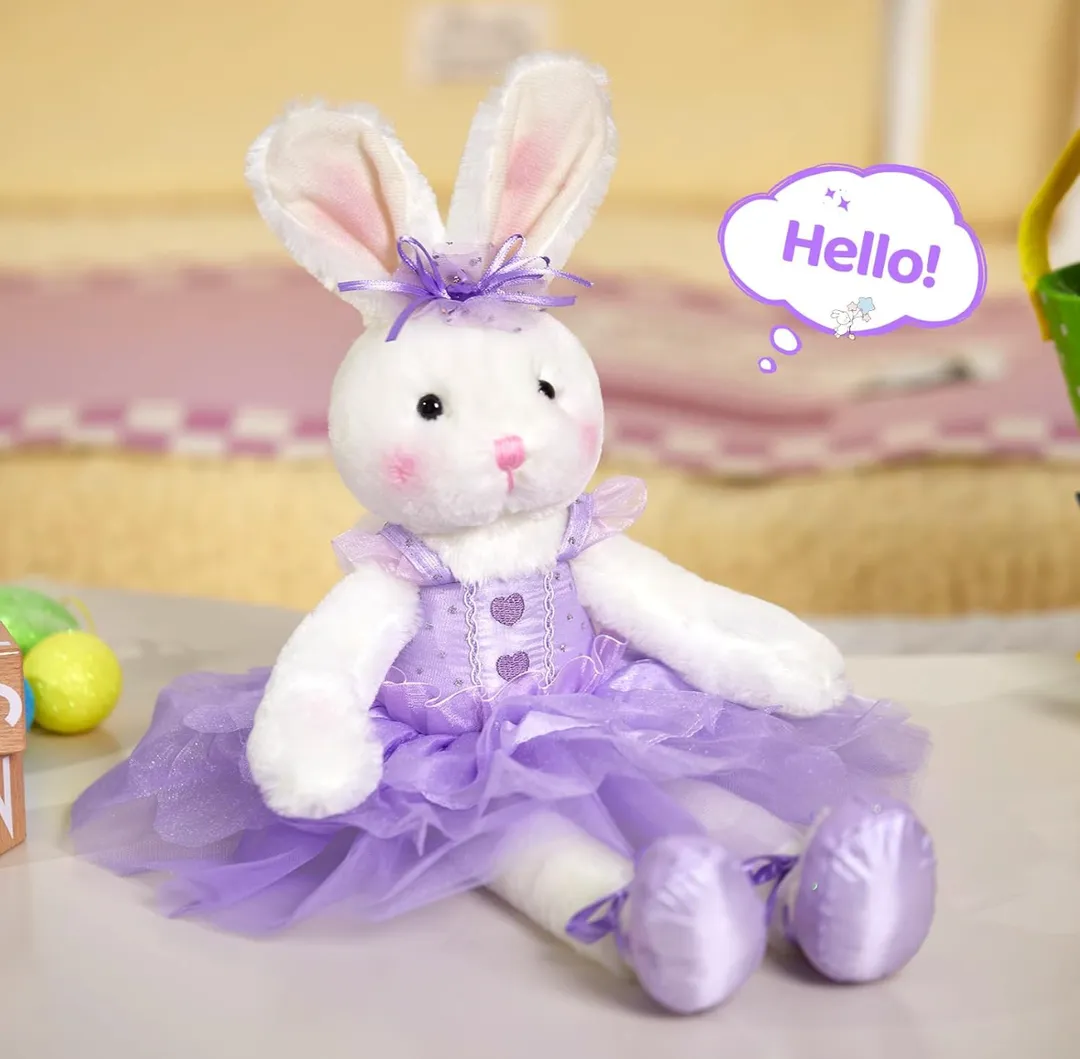 Bailarina Peluche Conejo 