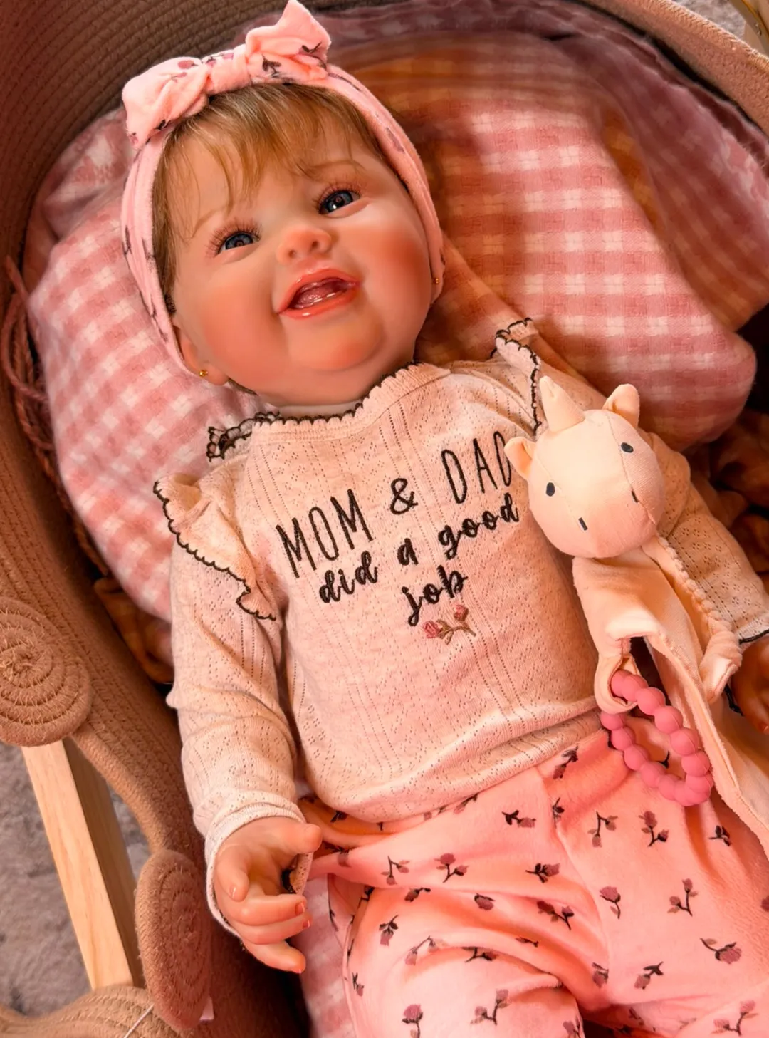 Bebe Reborn Camila Moño Toddler