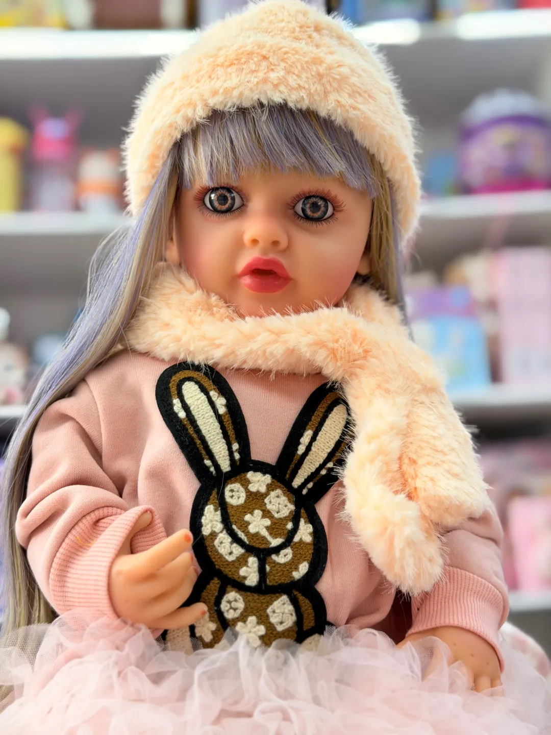 Bebe Reborn Alexa Cabello Largo