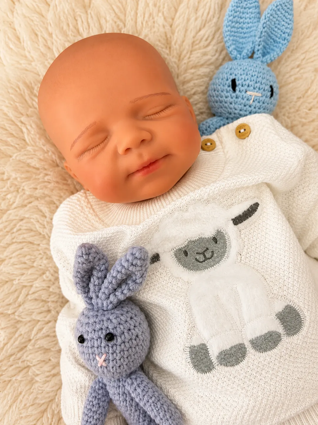 Bebe Reborn Salvador  Platino