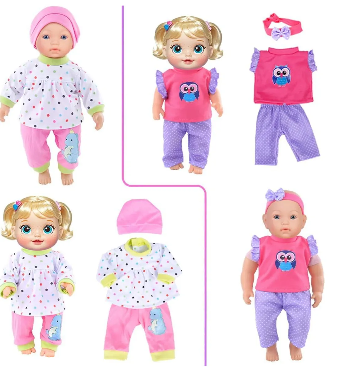 Ropa Bebe Reborn 30/34/35 cm