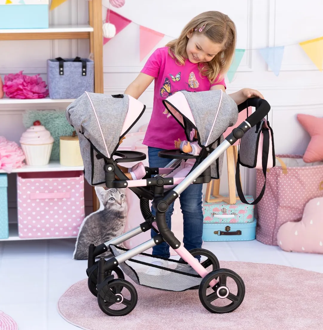 Coche Doble Mariposa Grande