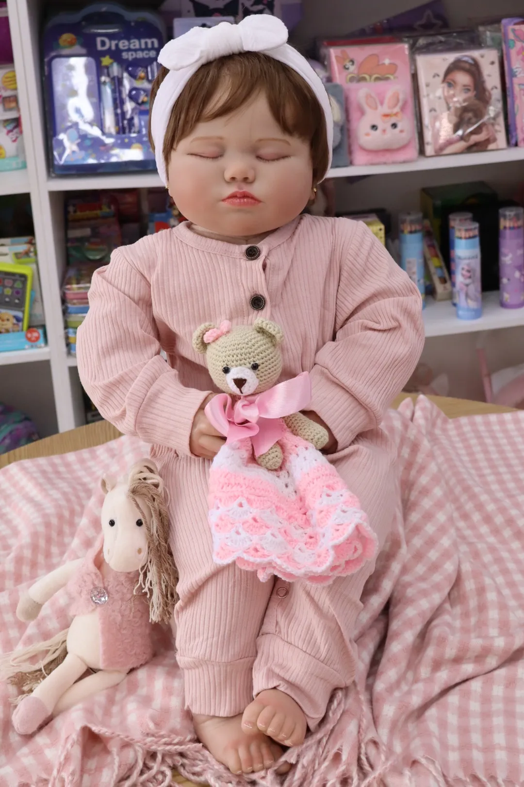 Bebe Reborn Ann Rosada Toddler