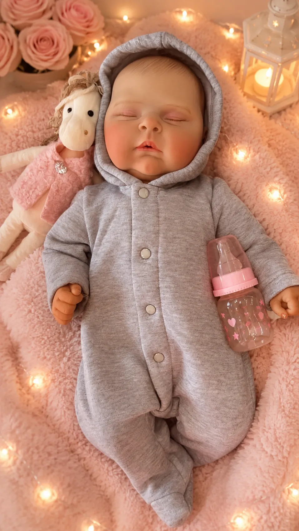 Bebe Reborn Macarena Sin Cabello