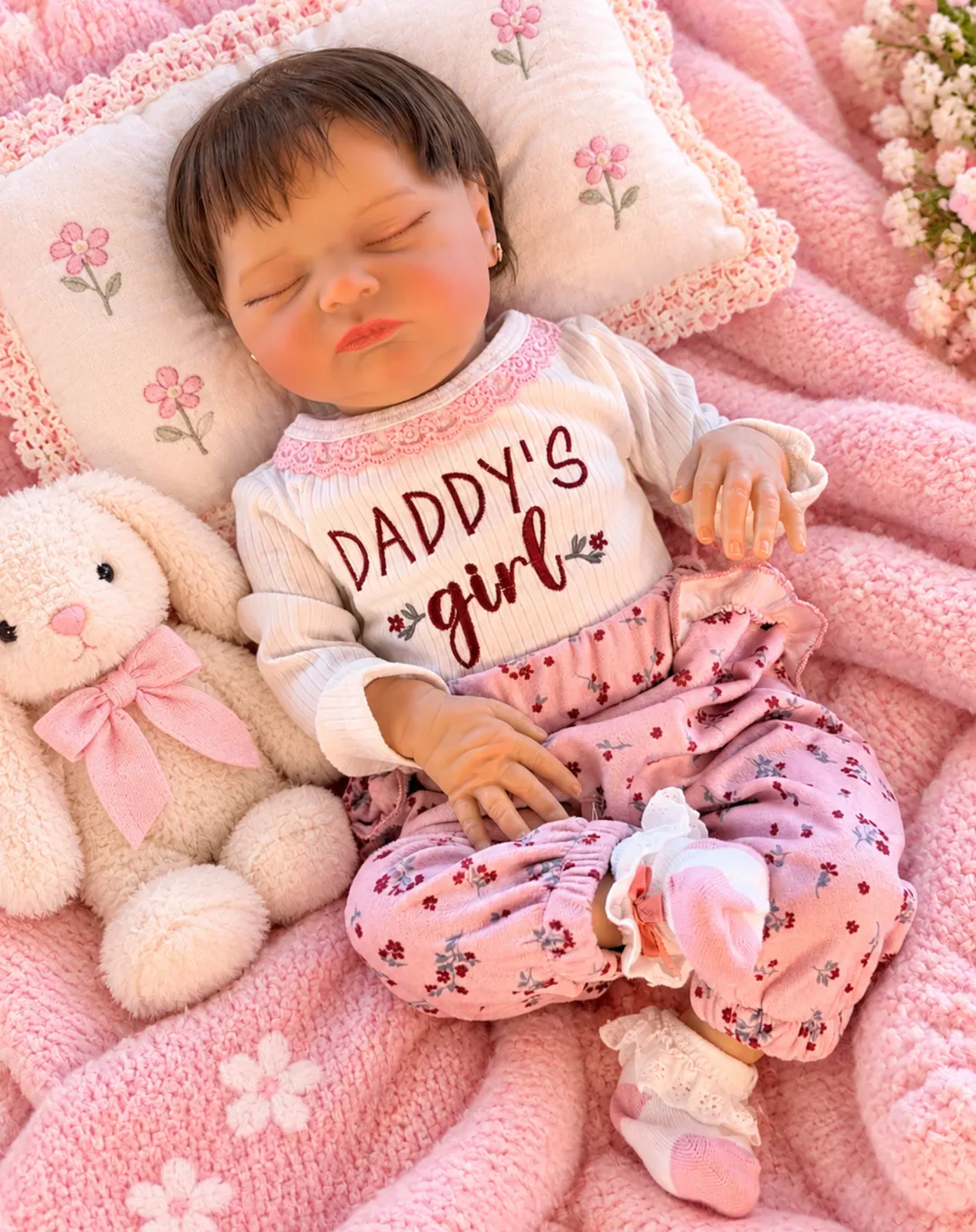 Bebe Reborn Valentina Con Cabello