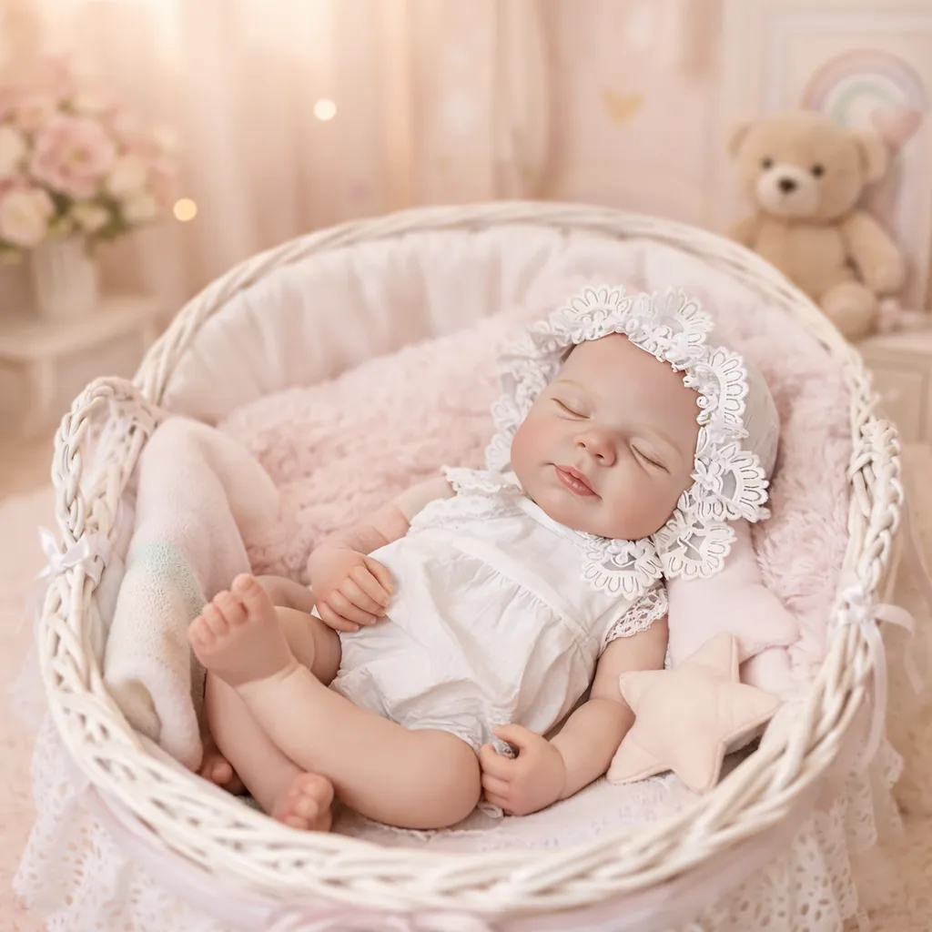 Bebe Reborn Aura Blanca Platino